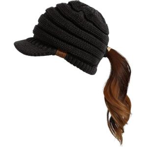 imageCC womens Visor Beanie Crisscrosscharcoal Grey