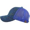 imageCC 80s Multicolor Front Panel Mesh Back Adjustable Precurved Baseball Cap HatRoyal Blue