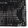 imageCC All Over Clear Sequin Headwrap for Women  Stretchable Soft Warm Knit Winter Headband Ear Warmer Ear Muffs LilacClear Sequinblack
