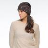 imageCC All Over Clear Sequin Headwrap for Women  Stretchable Soft Warm Knit Winter Headband Ear Warmer Ear Muffs LilacClear Sequinchocolate