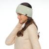 imageCC All Over Clear Sequin Headwrap for Women  Stretchable Soft Warm Knit Winter Headband Ear Warmer Ear Muffs LilacClear Sequindusty Mint