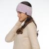imageCC All Over Clear Sequin Headwrap for Women  Stretchable Soft Warm Knit Winter Headband Ear Warmer Ear Muffs LilacClear Sequinlilac