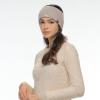 imageCC All Over Clear Sequin Headwrap for Women  Stretchable Soft Warm Knit Winter Headband Ear Warmer Ear Muffs LilacClear Sequinlt Taupe