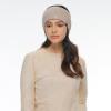 imageCC All Over Clear Sequin Headwrap for Women  Stretchable Soft Warm Knit Winter Headband Ear Warmer Ear Muffs LilacClear Sequinlt Taupe