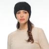 imageCC All Over Clear Sequin Headwrap for Women  Stretchable Soft Warm Knit Winter Headband Ear Warmer Ear Muffs LilacRhinestoneBlack