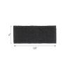 imageCC All Over Clear Sequin Headwrap for Women  Stretchable Soft Warm Knit Winter Headband Ear Warmer Ear Muffs LilacRhinestoneBlack