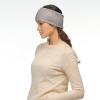 imageCC All Over Clear Sequin Headwrap for Women  Stretchable Soft Warm Knit Winter Headband Ear Warmer Ear Muffs LilacRhinestoneGrey