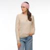 imageCC All Over Clear Sequin Headwrap for Women  Stretchable Soft Warm Knit Winter Headband Ear Warmer Ear Muffs LilacRhinestoneRose