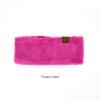 imageCC All Over Clear Sequin Headwrap for Women  Stretchable Soft Warm Knit Winter Headband Ear Warmer Ear Muffs LilacSequinhot Pink