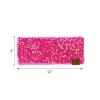 imageCC All Over Clear Sequin Headwrap for Women  Stretchable Soft Warm Knit Winter Headband Ear Warmer Ear Muffs LilacSequinhot Pink