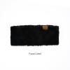 imageCC All Over Clear Sequin Headwrap for Women  Stretchable Soft Warm Knit Winter Headband Ear Warmer Ear Muffs LilacSequinpurple  Black