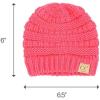 imageCC Babies Winter Cable Knit Beanie and Fuzzy Lined Mitten SetCandy Pink