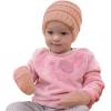 imageCC Babies Winter Cable Knit Beanie and Fuzzy Lined Mitten SetIndi Pink