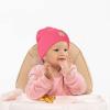 imageCC Babies Winter Knit Plain Cuff Skull Cap Beanie HatCandy Pink