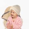 imageCC Babies Winter Knit Plain Cuff Skull Cap Beanie HatHeather Classic Light Beige