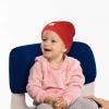 imageCC Babies Winter Knit Plain Cuff Skull Cap Beanie HatRed
