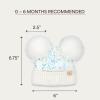 imageCC Baby Pom Pom Multicolored Beanie for Boys Girls Comfortable Soft Warm Infant Baby Knit Skully HatSequin White