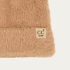imageCC Baby Teddy Bear Ear Beanie for Boys Girls Comfortable Soft Warm Infant Baby Knit Skully HatTeddy Ear Camel