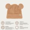imageCC Baby Teddy Bear Ear Beanie for Boys Girls Comfortable Soft Warm Infant Baby Knit Skully HatTeddy Ear Camel