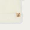imageCC Baby Teddy Bear Ear Beanie for Boys Girls Comfortable Soft Warm Infant Baby Knit Skully HatTeddy Ear Ivory