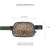 imageCC Belt Bag for Women Crossbody Fanny Pack with Adjustable Strap  Fashion Waist Pack Gifts BG4253 WhiteAnimal Print  Brown Leopard