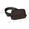 imageCC Belt Bag for Women Crossbody Fanny Pack with Adjustable Strap  Fashion Waist Pack Gifts BG4253 WhiteAztec Pattern  brown
