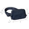 imageCC Belt Bag for Women Crossbody Fanny Pack with Adjustable Strap  Fashion Waist Pack Gifts BG4253 WhiteAztec Pattern  navy