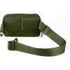 imageCC Belt Bag for Women Crossbody Fanny Pack with Adjustable Strap  Fashion Waist Pack Gifts BG4253 WhiteAztec Pattern  olive