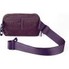imageCC Belt Bag for Women Crossbody Fanny Pack with Adjustable Strap  Fashion Waist Pack Gifts BG4253 WhiteAztec Pattern  plum
