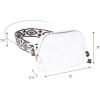 imageCC Belt Bag for Women Crossbody Fanny Pack with Adjustable Strap  Fashion Waist Pack Gifts BG4253 WhiteAztec StrapWhite