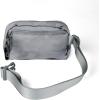 imageCC Belt Bag for Women Crossbody Fanny Pack with Adjustable Strap  Fashion Waist Pack Gifts BG4253 WhiteCamo grey