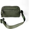 imageCC Belt Bag for Women Crossbody Fanny Pack with Adjustable Strap  Fashion Waist Pack Gifts BG4253 WhiteCamo olive