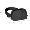 imageCC Belt Bag for Women Crossbody Fanny Pack with Adjustable Strap  Fashion Waist Pack Gifts BG4253 WhiteGlitterBlack