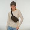 imageCC Belt Bag for Women Crossbody Fanny Pack with Adjustable Strap  Fashion Waist Pack Gifts BG4253 WhiteGlitterSmokey Topaz