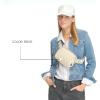 imageCC Belt Bag for Women Crossbody Fanny Pack with Adjustable Strap  Fashion Waist Pack Gifts BG4253 WhiteMaterasse  Beige