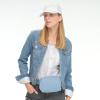 imageCC Belt Bag for Women Crossbody Fanny Pack with Adjustable Strap  Fashion Waist Pack Gifts BG4253 WhiteMaterasse  Denim