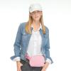 imageCC Belt Bag for Women Crossbody Fanny Pack with Adjustable Strap  Fashion Waist Pack Gifts BG4253 WhiteMaterasse  Pink
