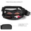 imageCC Belt Bag for Women Crossbody Fanny Pack with Adjustable Strap  Fashion Waist Pack Gifts BG4253 WhiteOmbre Rhinestone  Purple