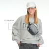 imageCC Belt Bag for Women Crossbody Fanny Pack with Adjustable Strap  Fashion Waist Pack Gifts BG4253 WhiteOmbre Rhinestone  black