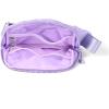 imageCC Belt Bag for Women Crossbody Fanny Pack with Adjustable Strap  Fashion Waist Pack Gifts BG4253 WhitePaddedLavender