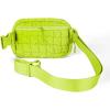imageCC Belt Bag for Women Crossbody Fanny Pack with Adjustable Strap  Fashion Waist Pack Gifts BG4253 WhitePaddedLime