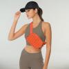 imageCC Belt Bag for Women Crossbody Fanny Pack with Adjustable Strap  Fashion Waist Pack Gifts BG4253 WhitePaddedOrange