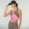 imageCC Belt Bag for Women Crossbody Fanny Pack with Adjustable Strap  Fashion Waist Pack Gifts BG4253 WhitePaddedPink