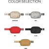 imageCC Belt Bag for Women Crossbody Fanny Pack with Adjustable Strap  Fashion Waist Pack Gifts BG4253 WhiteVegan Leather Woven  Camel