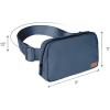 imageCC Belt Bag for Women Fanny Pack Crossbody Bags for Women Fashion Waist Packs with Adjustable Strap Gifts for Women BG4253 blackblue
