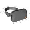 imageCC Belt Bag for Women Fanny Pack Crossbody Bags for Women Fashion Waist Packs with Adjustable Strap Gifts for Women BG4253 blackgrey