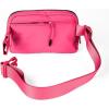 imageCC Belt Bag for Women Fanny Pack Crossbody Bags for Women Fashion Waist Packs with Adjustable Strap Gifts for Women BG4253 blackhot pink