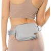 imageCC Belt Bag for Women Fanny Pack Crossbody Bags for Women Fashion Waist Packs with Adjustable Strap Gifts for Women BG4253 blacklt grey