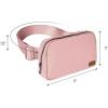 imageCC Belt Bag for Women Fanny Pack Crossbody Bags for Women Fashion Waist Packs with Adjustable Strap Gifts for Women BG4253 blackrose