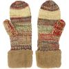 imageCC CC Super Thick Fuzzy Fleeced Lined Warm Winter Knitted Mittens GlovesMix Beige